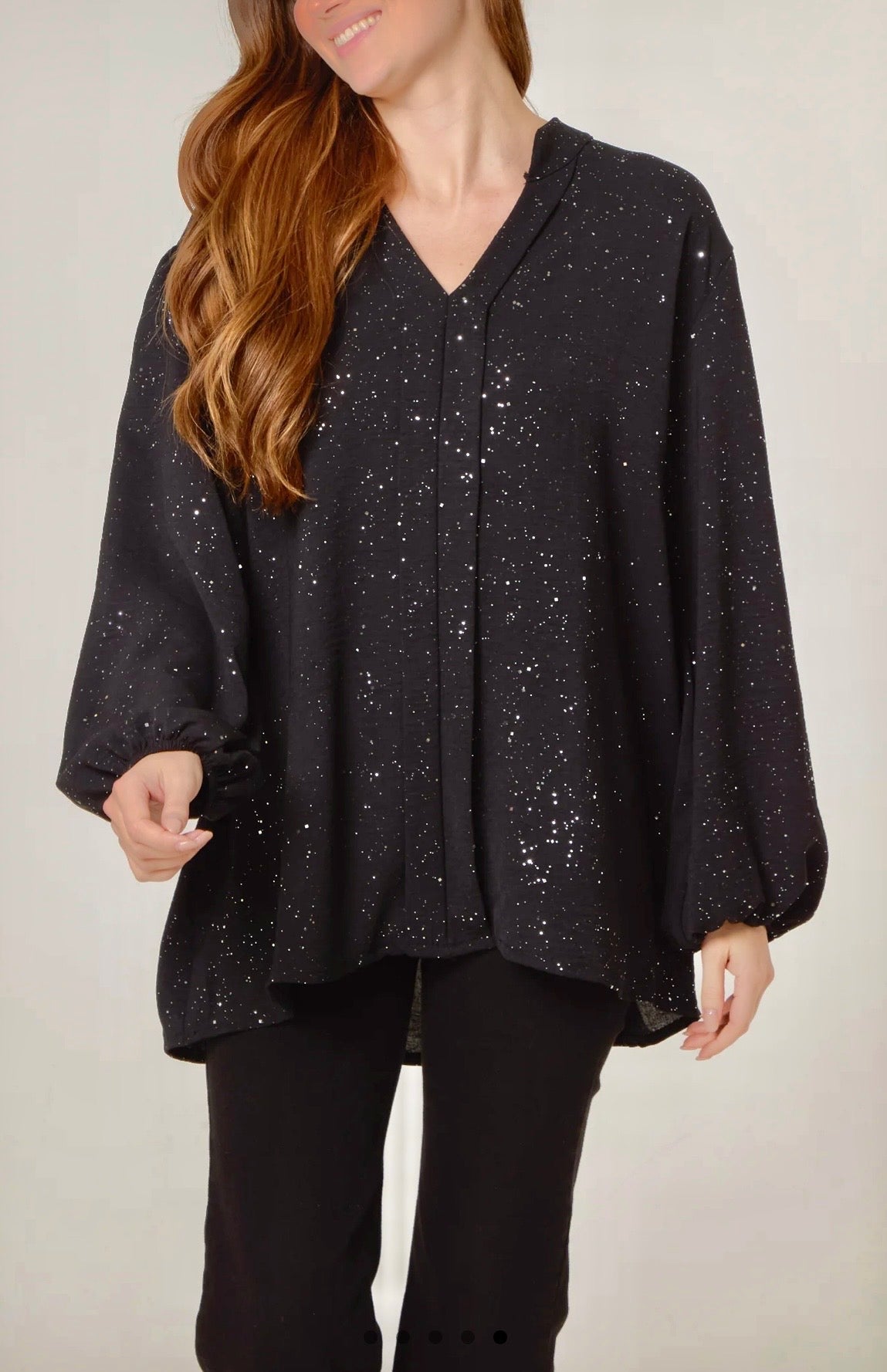 SPARKLE BLOUSE ONE SIZE FITS 10-16