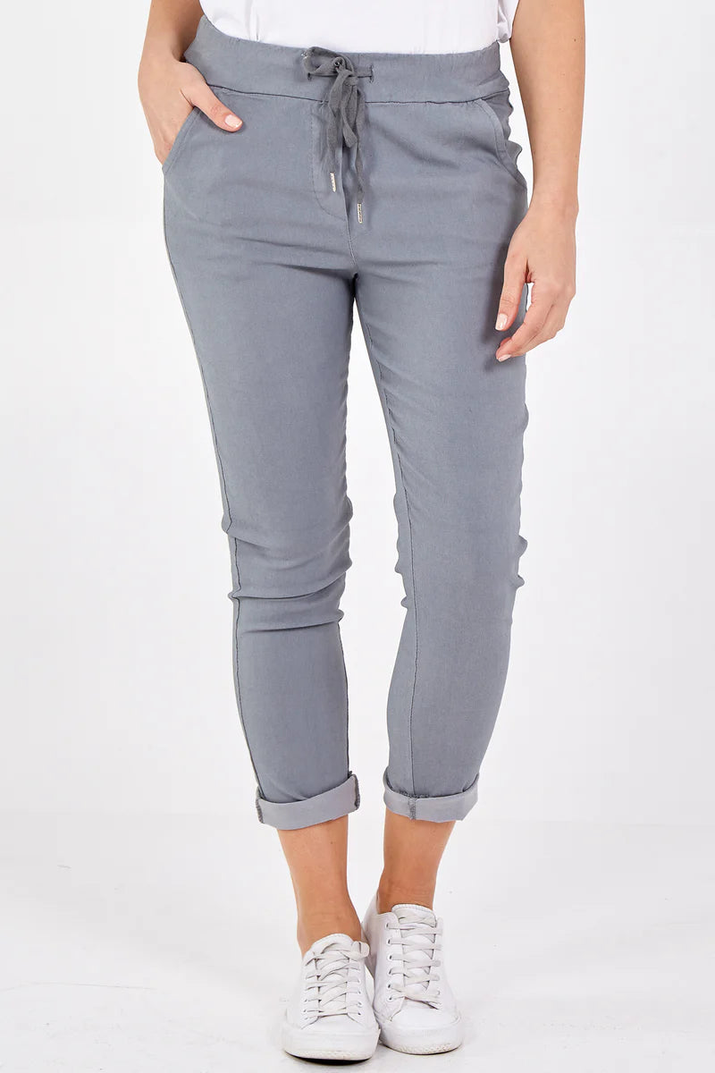 Light Grey Magic Pants