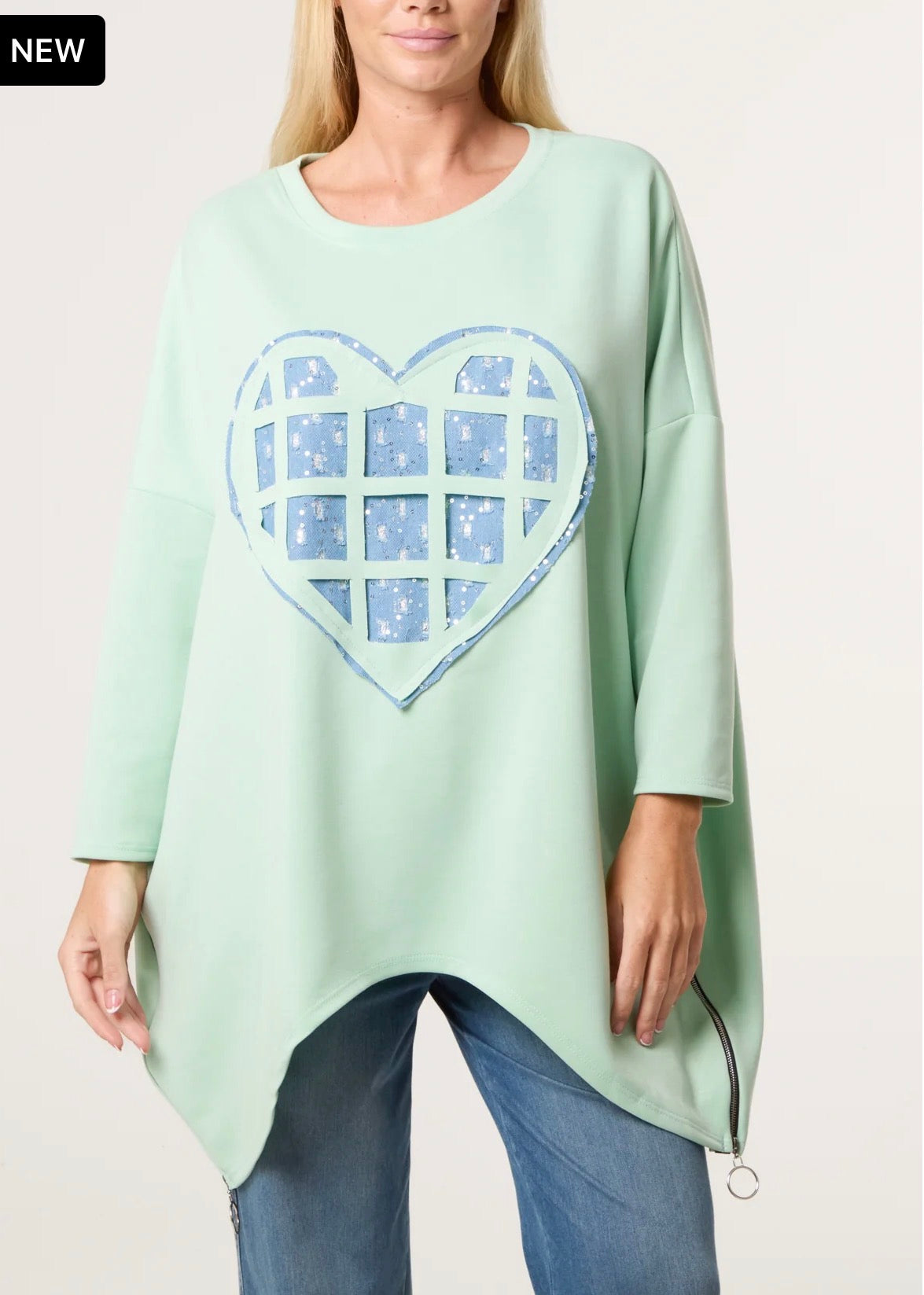 HEART TOP ONE SIZE